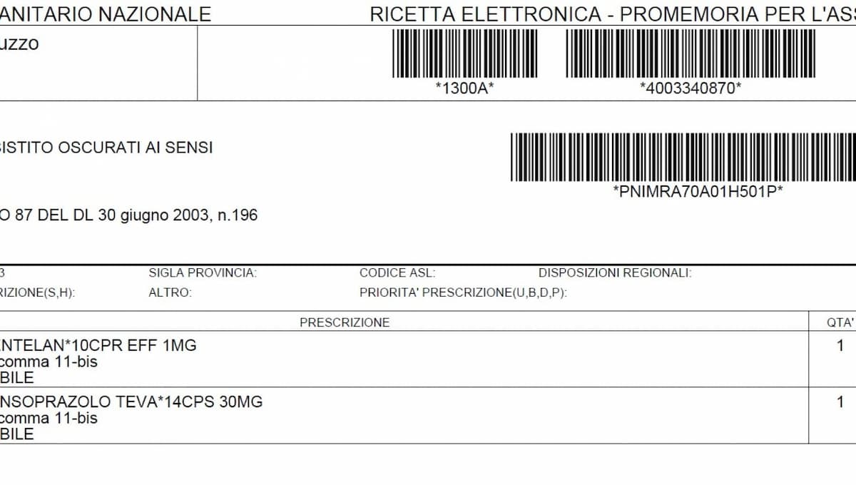 Ricetta Elettronica Proroga Della Prescrizione Via Sms E Email