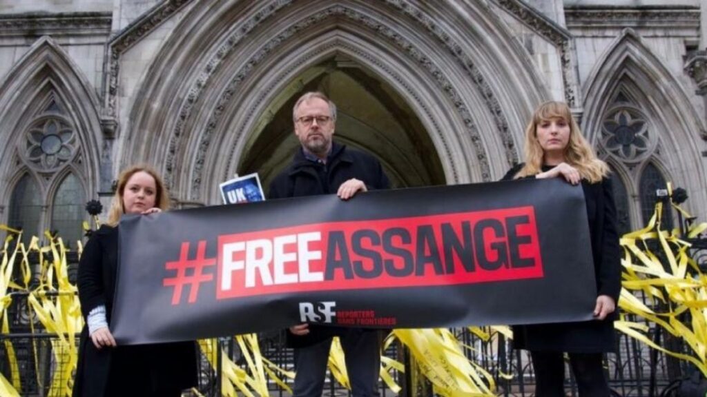 Assange petizione RSF