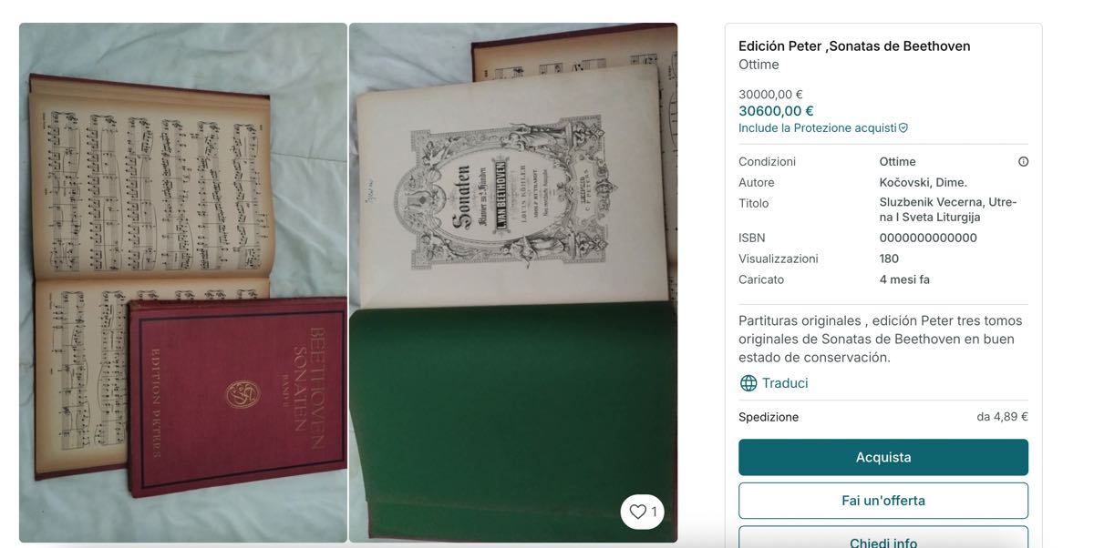 Lo strano fenomeno dei libri su Vinted a 30mila euro Libri Vinted