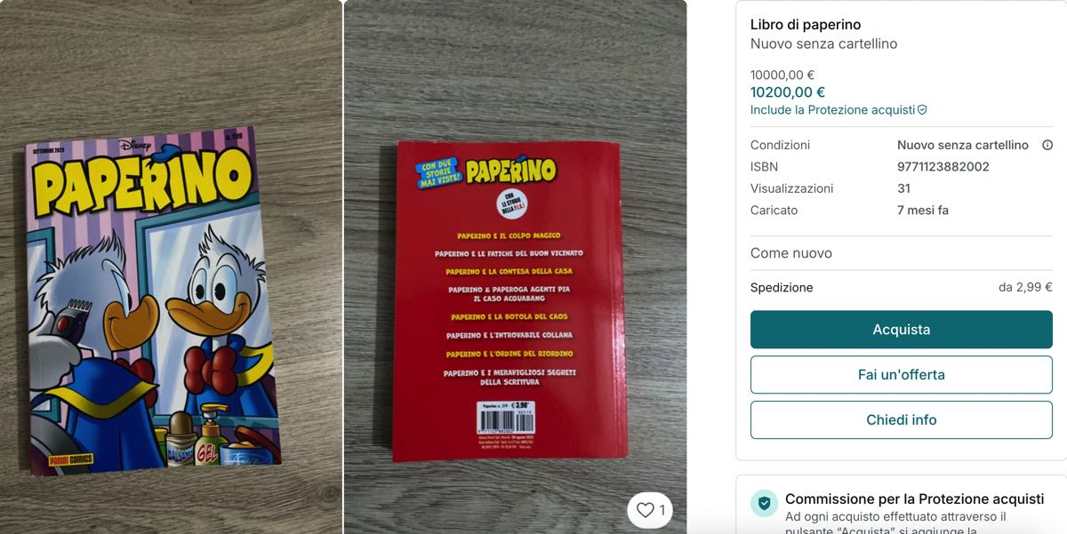 Lo strano fenomeno dei libri su Vinted a 30mila euro Libri Vinted