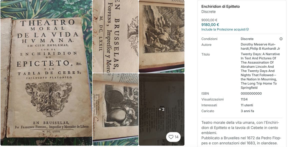 Lo strano fenomeno dei libri su Vinted a 30mila euro Libri Vinted