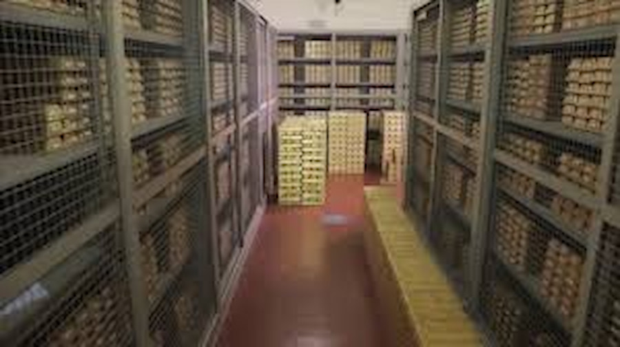 L’oro d’Italia, dai caveau di Palazzo Koch alle razzie del Reich oro caveau Banca d'Italia