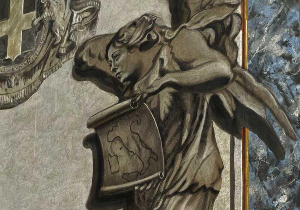 Un cherubino ha il volto della premier